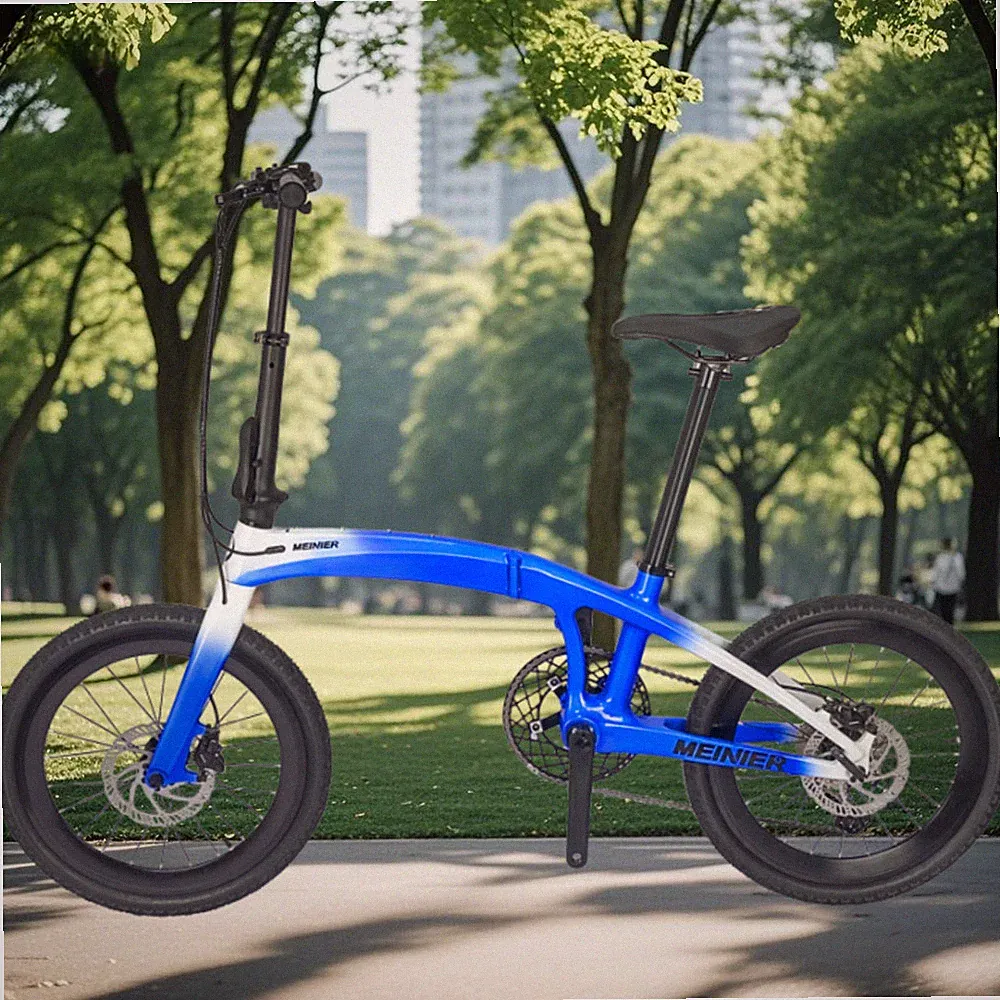 20" Folding Bike 10-Speed Adult Bicycle Foldable City Bike Customizable Color