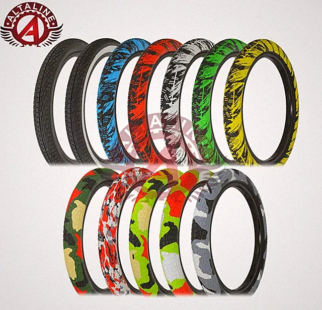 ALTALINE HIGH Performance BMX BICYCLE 20" x 2.35" DURABLE SemiSlick Graphic TIRE