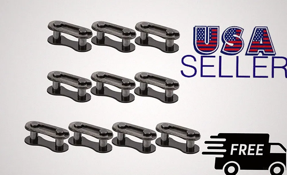 Bike Chain Master Link, 10 PCS Single Speed Bicycle Master Link for Bicycle Cha