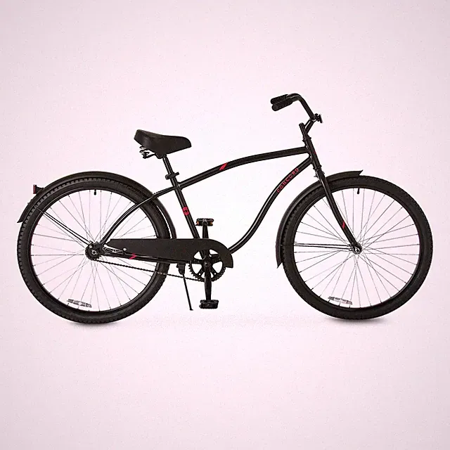 Concord 26" Pacifica Cruiser Bicycle Adult Unisex Matte Black