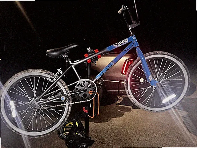 Mongoose Mode 100 BMX Bike Blue-Used- Brake Is Hard To Push But Fixable❗️❗️❗️