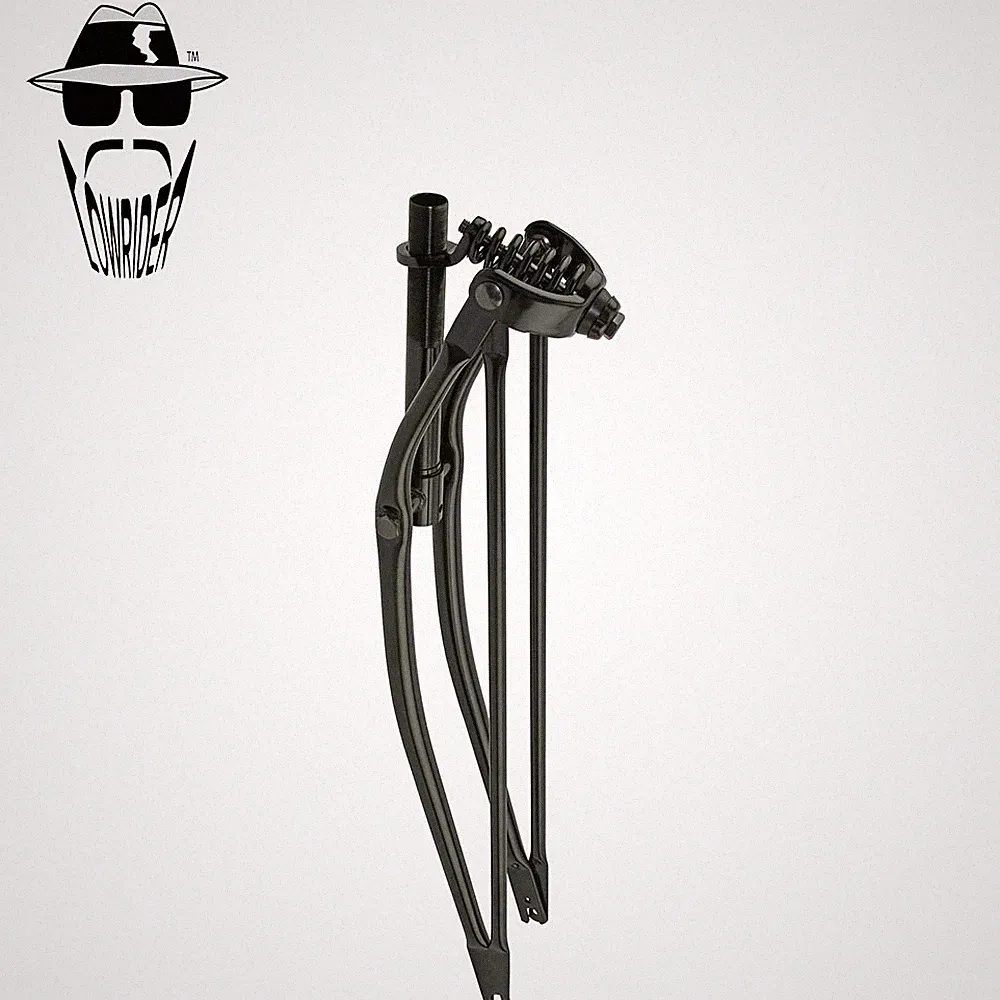 Original Lowrider 29" Beach Cruiser Bicycle Classic Black Springer Durable Fork.