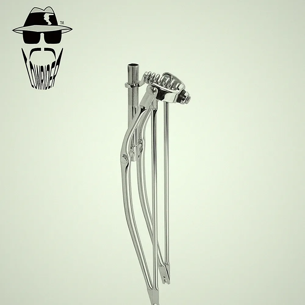 Original Lowrider 29" Beach Cruiser Bicycle Classic Chrome Springer Durable Fork