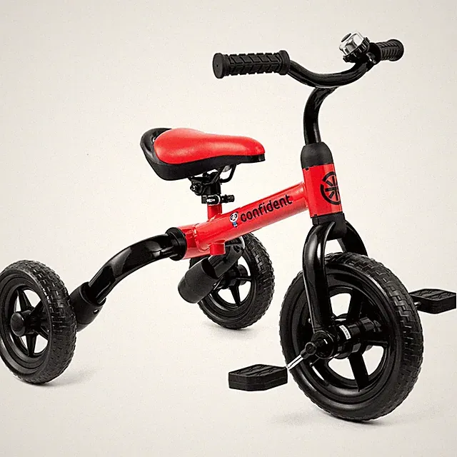 Tricycle for Toddlers Age 2-5 Years Old, 3 in 1 Folding Toddler Bike for Boys